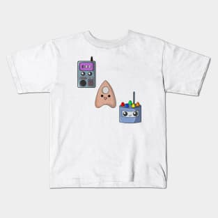 Spooky Cute Kawaii *MEL Meter* *R.E.M Pod* *Ouija* - Ghost Hunting Equipment Kids T-Shirt